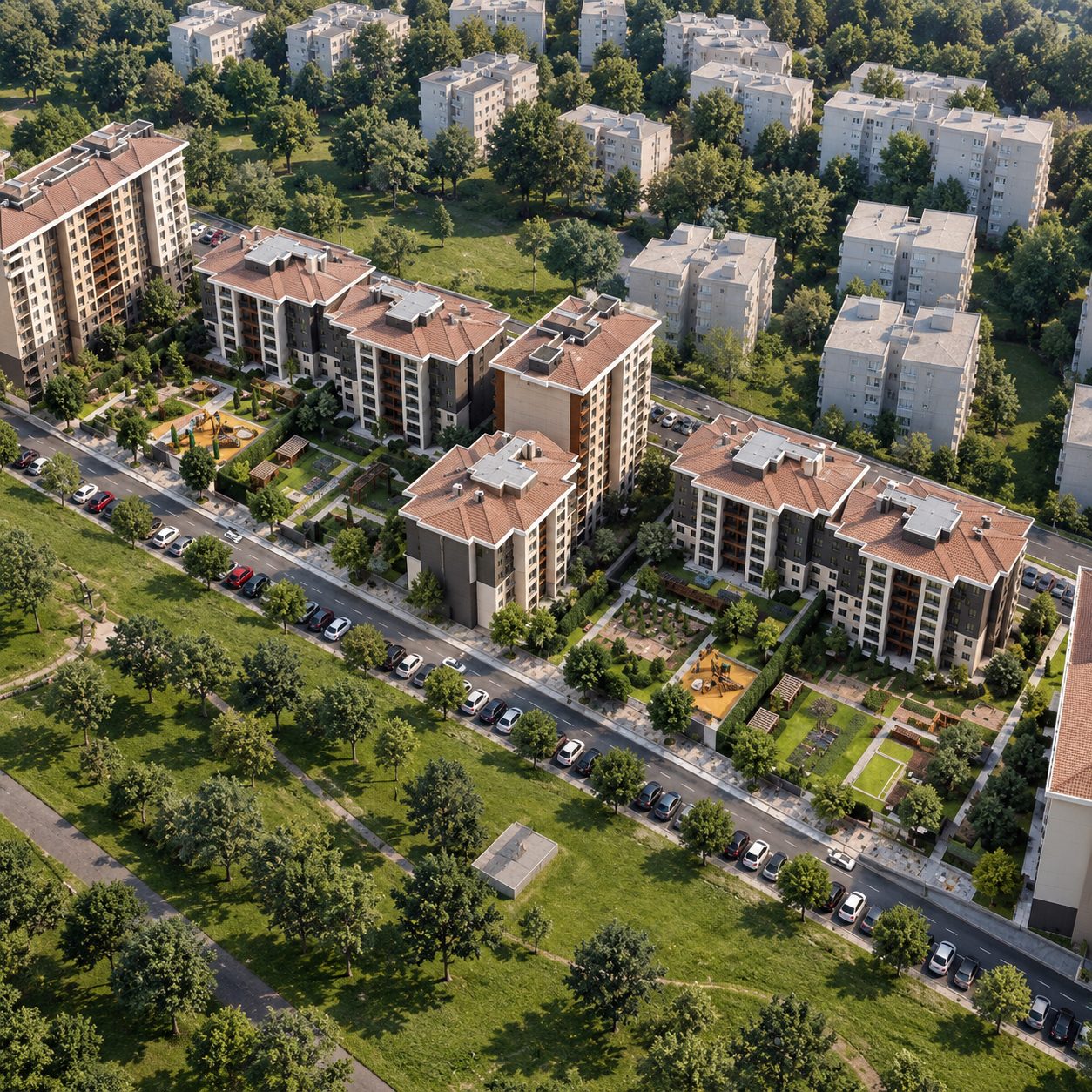 Pendik KİPTAŞ Toplu Konut Projesi — 140.000 m²