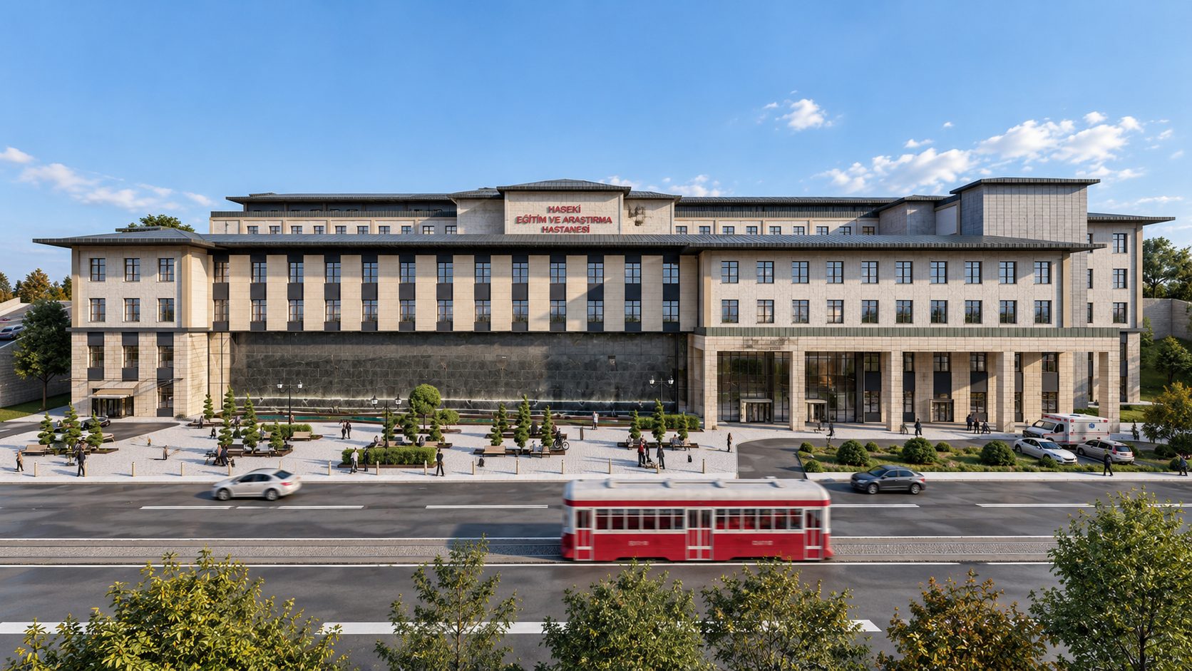 Haseki Hastanesi — 70.800 m² sağlık yapısı